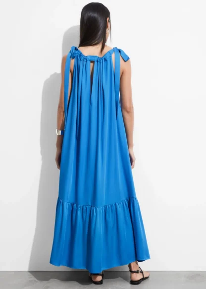 Gathered Sleeveless Midi Dress | & Other Stories Store