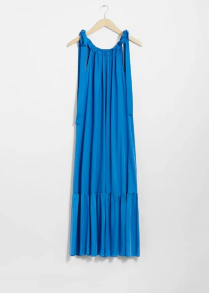 Gathered Sleeveless Midi Dress | & Other Stories Store