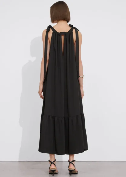 Gathered Sleeveless Midi Dress | & Other Stories Store