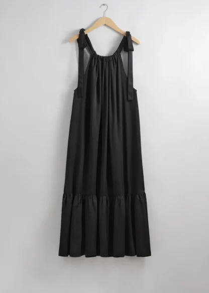 Gathered Sleeveless Midi Dress | & Other Stories Store