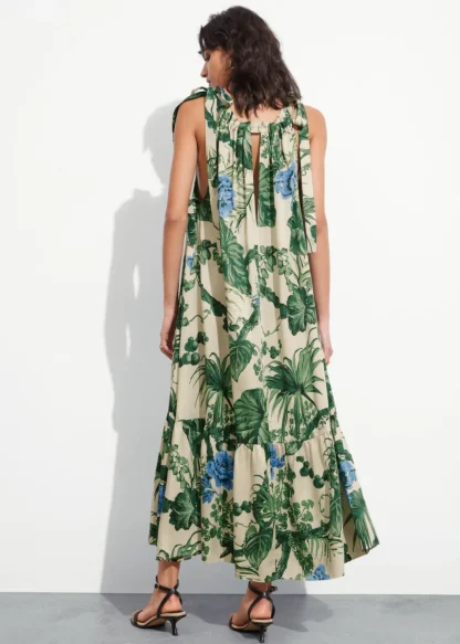 Gathered Sleeveless Midi Dress | & Other Stories Store