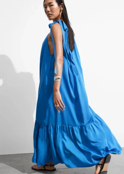 Gathered Sleeveless Midi Dress | & Other Stories Store