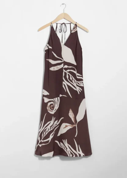Halterneck Midi Dress | & Other Stories Hot