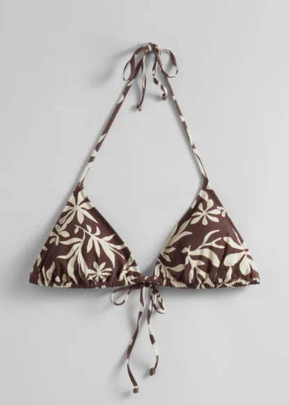 Halterneck Triangle Bikini Top | & Other Stories Online