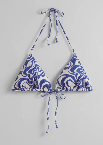 Halterneck Triangle Bikini Top | & Other Stories Online