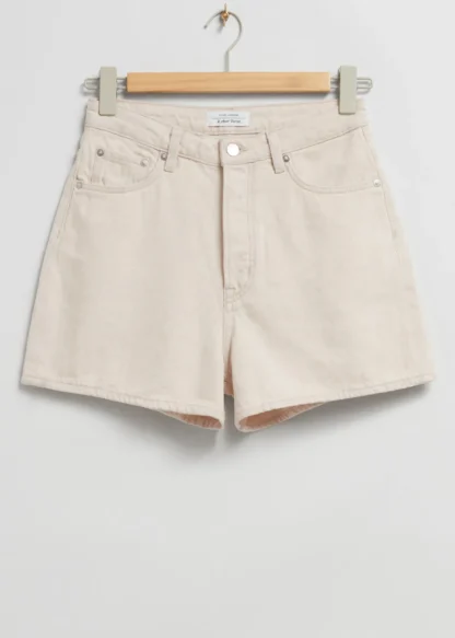High-Waist Denim Shorts | & Other Stories Outlet
