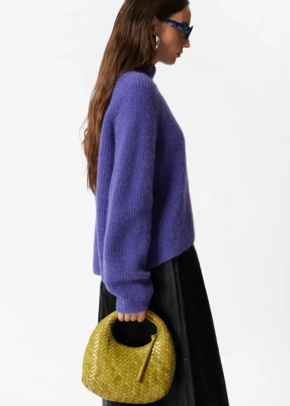 Knitted Mock Neck Sweater | & Other Stories Outlet