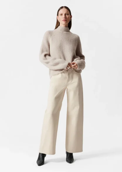 Knitted Mock Neck Sweater | & Other Stories Outlet