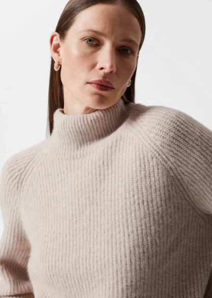 Knitted Mock Neck Sweater | & Other Stories Outlet