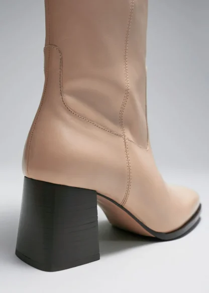 Leather Knee Boots | & Other Stories Store