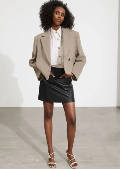 Leather Mini Skirt | & Other Stories Store