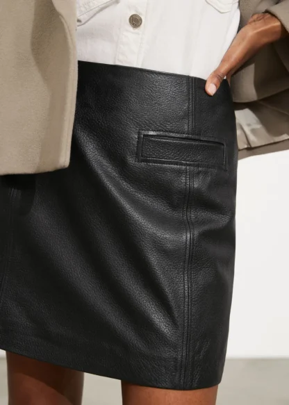 Leather Mini Skirt | & Other Stories Store