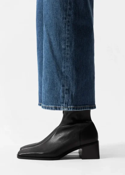 Leather Sock Boots | & Other Stories Fashion