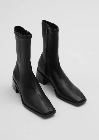 Leather Sock Boots | & Other Stories Fashion