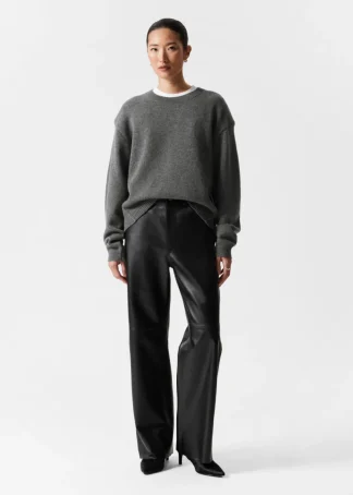 Leather Trousers | & Other Stories Flash Sale