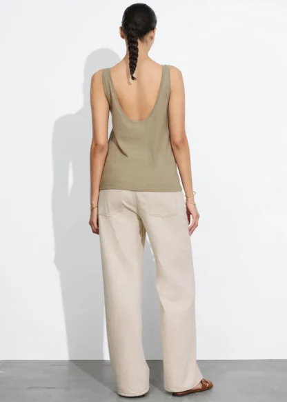 Linen-Blend Tank Top | & Other Stories Online