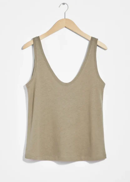 Linen-Blend Tank Top | & Other Stories Online