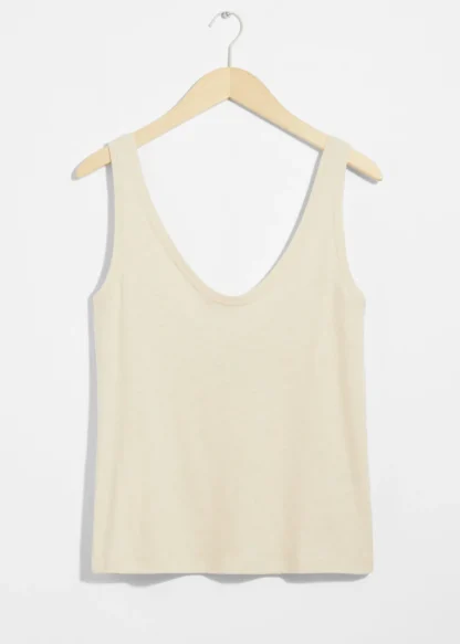 Linen-Blend Tank Top | & Other Stories Online