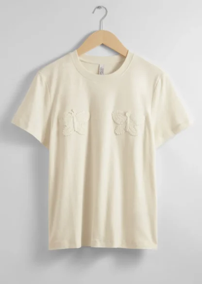 Linen-Blend T-Shirt | & Other Stories Cheap