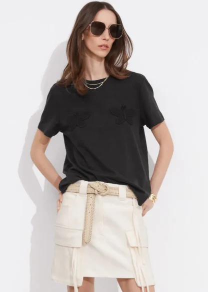Linen-Blend T-Shirt | & Other Stories Cheap