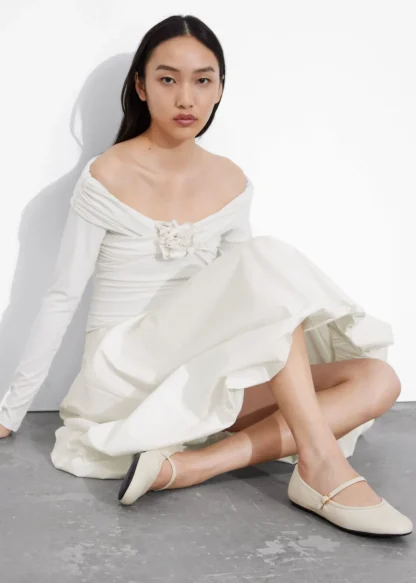 Mary Jane Leather Ballerina Flats | & Other Stories Hot
