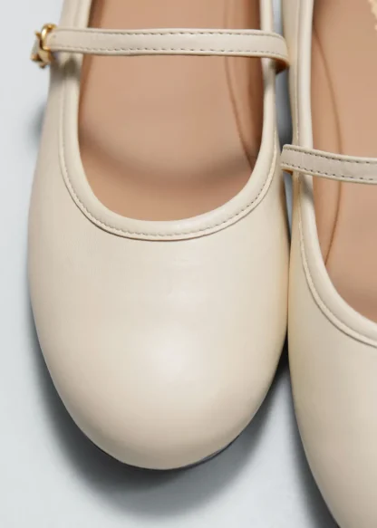 Mary Jane Leather Ballerina Flats | & Other Stories Hot