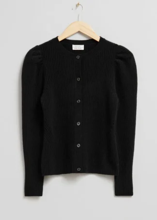 Merino Puff Sleeve Cardigan | & Other Stories Hot