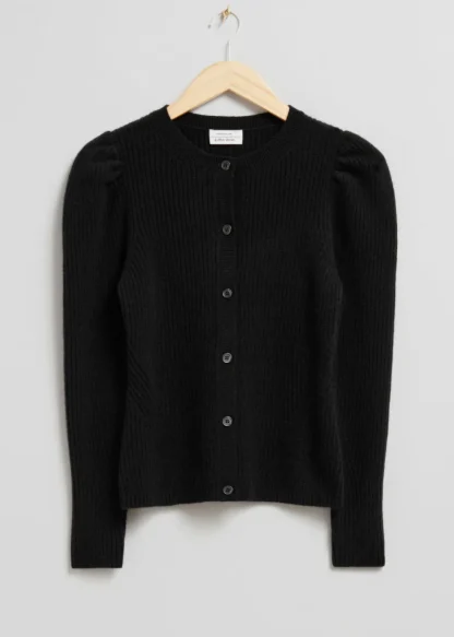 Merino Puff Sleeve Cardigan | & Other Stories Hot