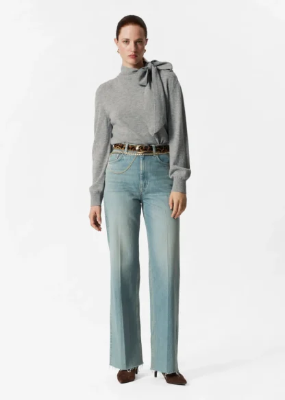 Merino Tie-Neck Sweater | & Other Stories Flash Sale