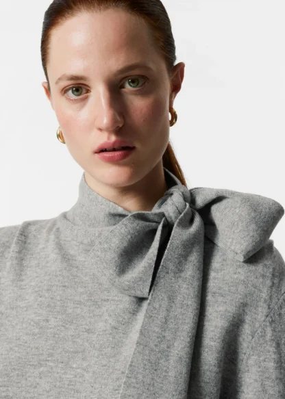 Merino Tie-Neck Sweater | & Other Stories Flash Sale