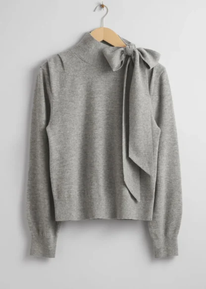 Merino Tie-Neck Sweater | & Other Stories Flash Sale