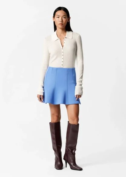 Mini Scuba Skirt | & Other Stories Flash Sale