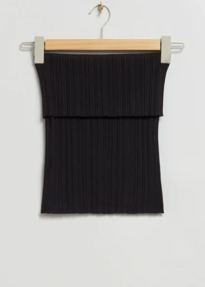 Off-The-Shoulder Knitted Tube Top | & Other Stories New