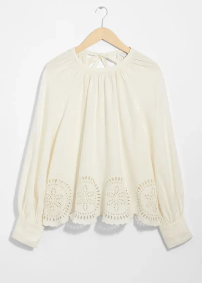 Open-Back Linen Blouse | & Other Stories New
