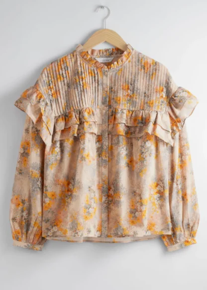 Oversized Frill Blouse | & Other Stories Clearance