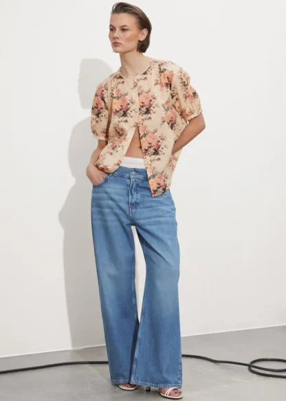 Oversized Puff-Sleeve Blouse | & Other Stories Hot