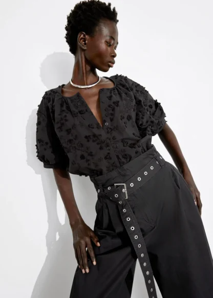 Oversized Puff-Sleeve Blouse | & Other Stories Hot
