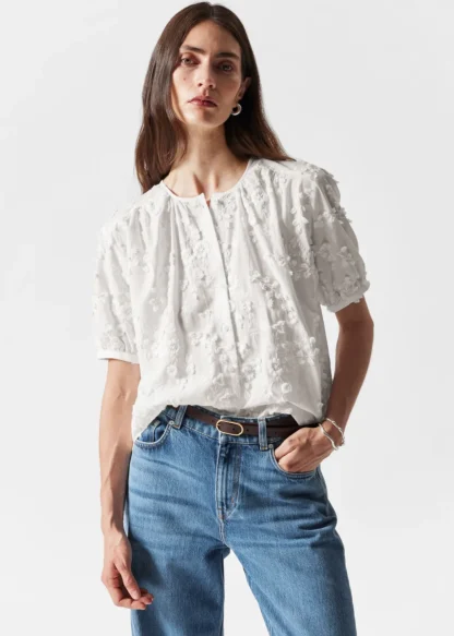 Oversized Puff-Sleeve Blouse | & Other Stories Hot