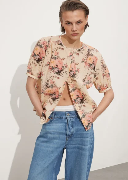 Oversized Puff-Sleeve Blouse | & Other Stories Hot