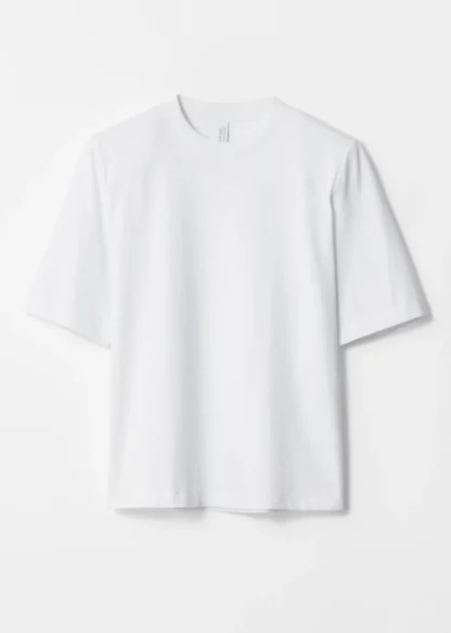 Padded-Shoulder Cotton T-Shirt | & Other Stories Sale