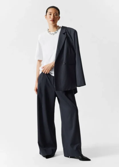 Padded-Shoulder Cotton T-Shirt | & Other Stories Sale