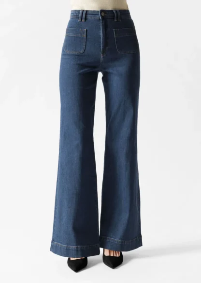 Patch-Pocket Bootcut Jeans | & Other Stories Best Sale