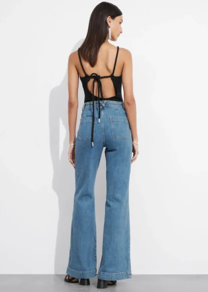 Patch-Pocket Bootcut Jeans | & Other Stories Best Sale