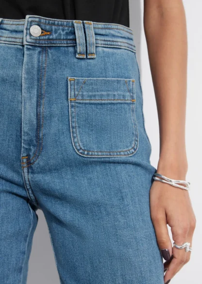 Patch-Pocket Bootcut Jeans | & Other Stories Best Sale