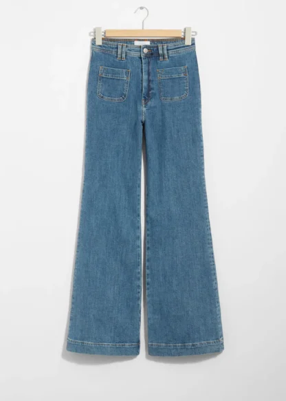 Patch-Pocket Bootcut Jeans | & Other Stories Best Sale