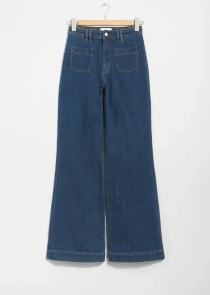 Patch-Pocket Bootcut Jeans | & Other Stories Best Sale