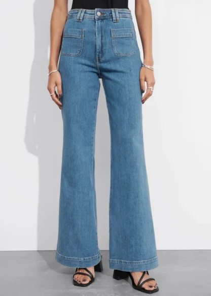 Patch-Pocket Bootcut Jeans | & Other Stories Best Sale