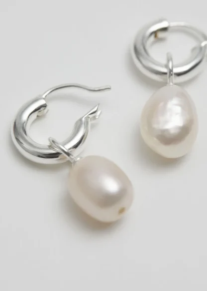 Pearl Charm Sterling Earrings | & Other Stories Cheap