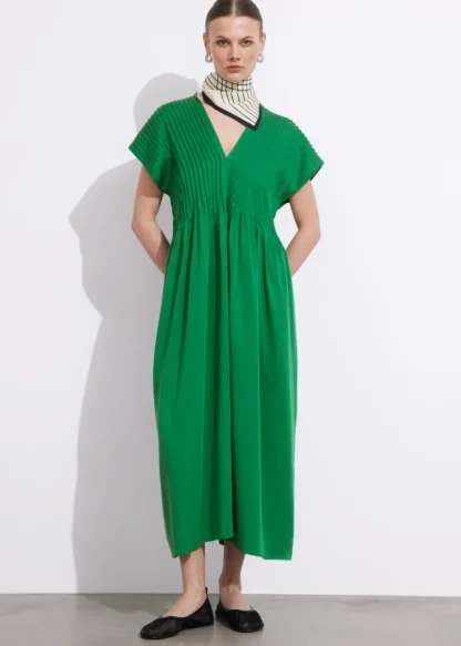 Pleated Midi Dress | & Other Stories Cheap