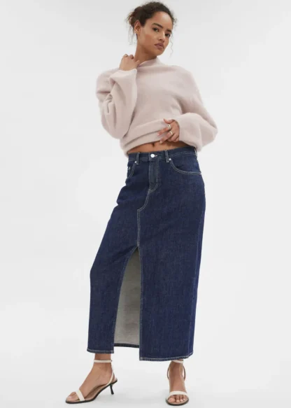 5-Pocket Denim Midi Skirt | & Other Stories New